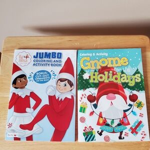 Bendon Elf and Gnome Holiday Activity Book Set